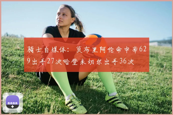 骑士自媒体：莫布里阿伦命中率629出手27次哈登米切尔出手36次